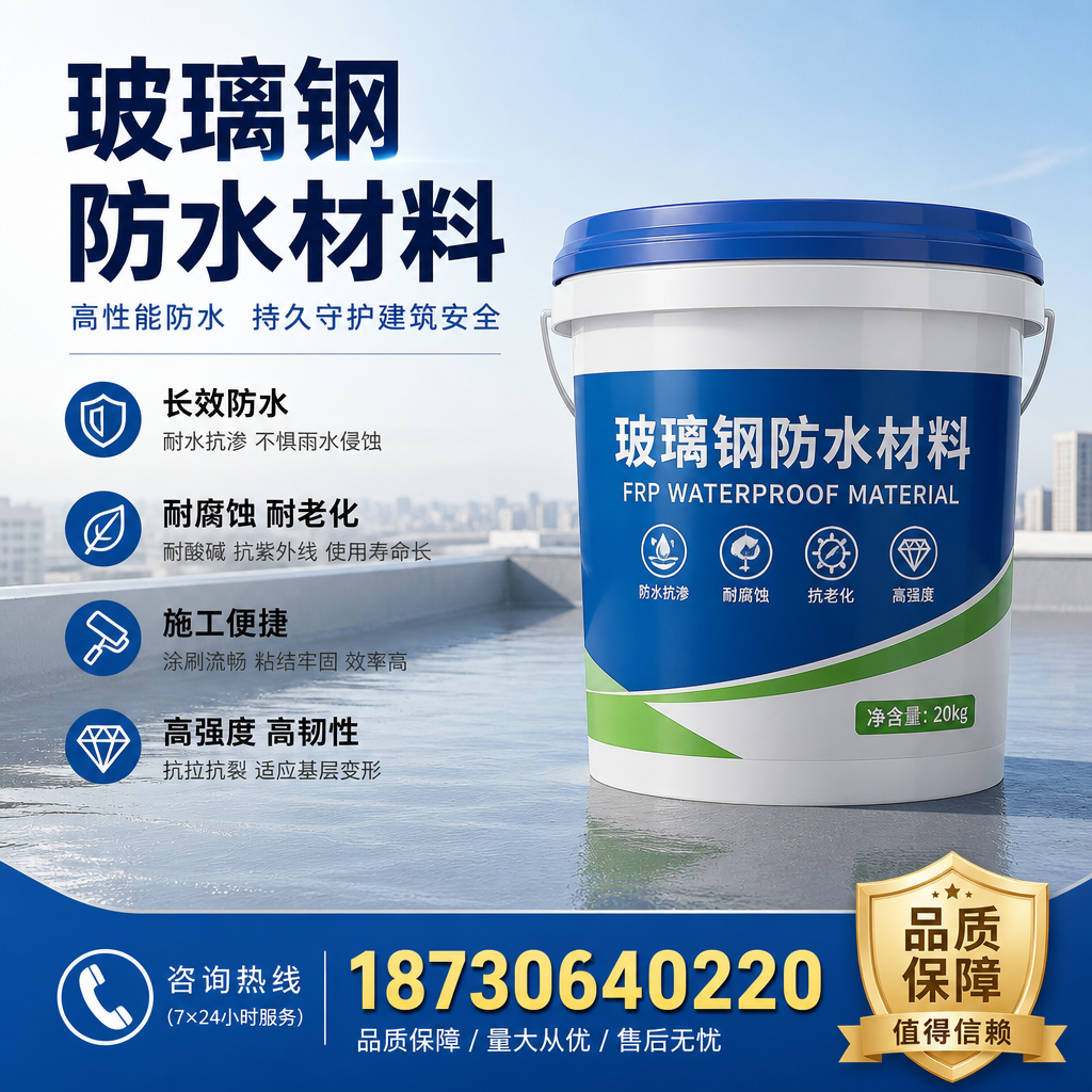 专家解析：玻璃钢防水材料的市场前景分析在 韶关