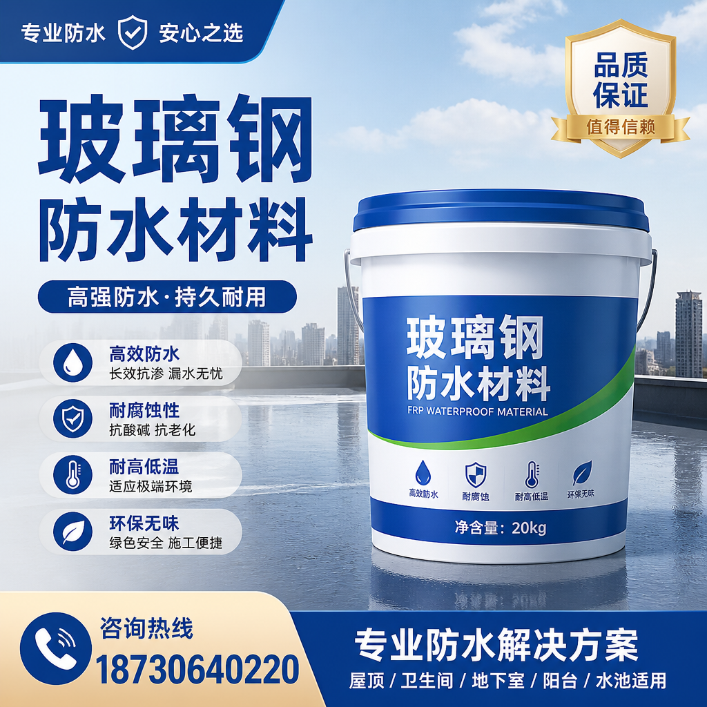 了解玻璃钢防水材料的市场趋势，韶关 企业不可不知